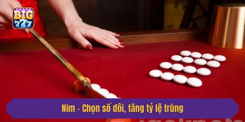 Nim - Chọn số đôi, tăng tỷ lệ trúng