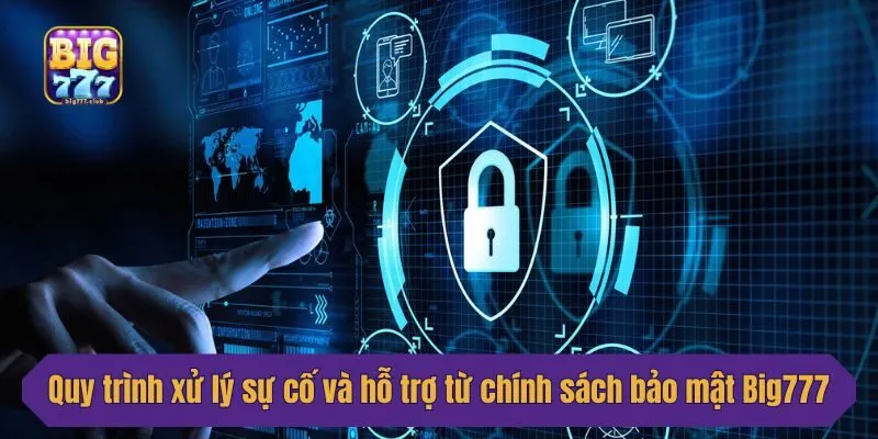 Quy trình xử lý sự cố và hỗ trợ từ chính sách bảo mật Big777