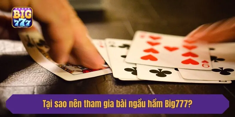 Tại sao nên tham gia bài ngầu hầm Big777?