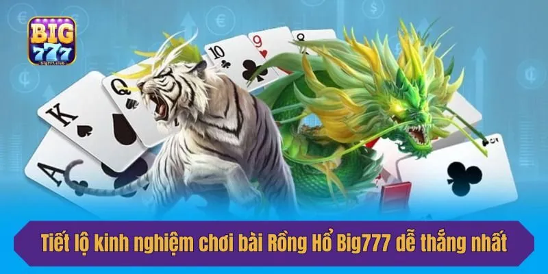Tiết lộ kinh nghiệm chơi bài Rồng Hổ Big777 dễ thắng nhất